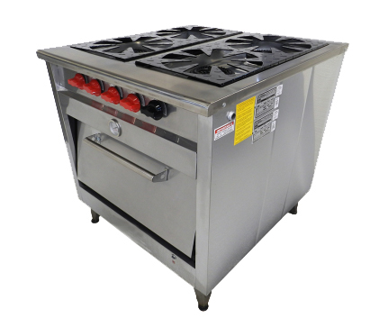 Cocina Industrial 4 platos