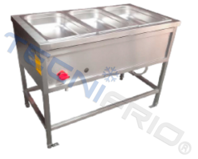 Baño María 3 depósitos