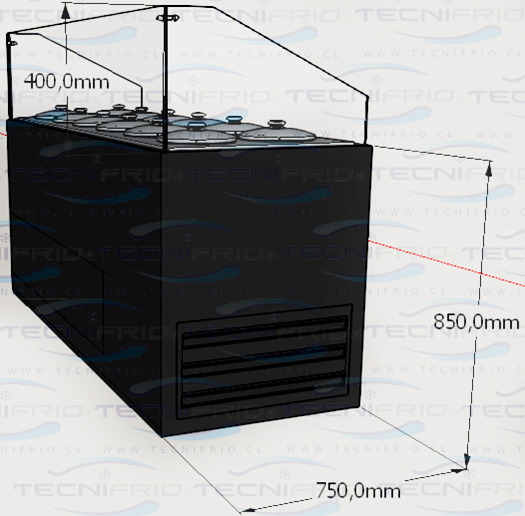 Barquillera para helados artesanales con carapinas