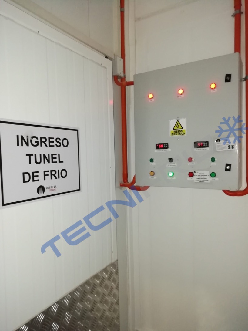 Ingreso túnel de frío